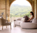 Modular Outdoor Sofa 5 Seater Teak