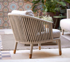 Outdoor Lounge Chair Rope Frame