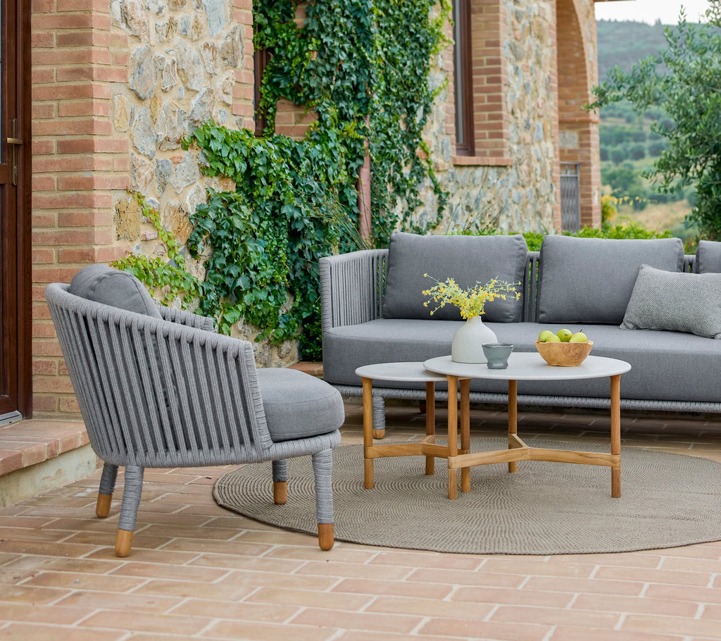 Outdoor Lounge Chair Rope Frame