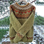 R&BMode | Alter Isländischer Strickpullover
