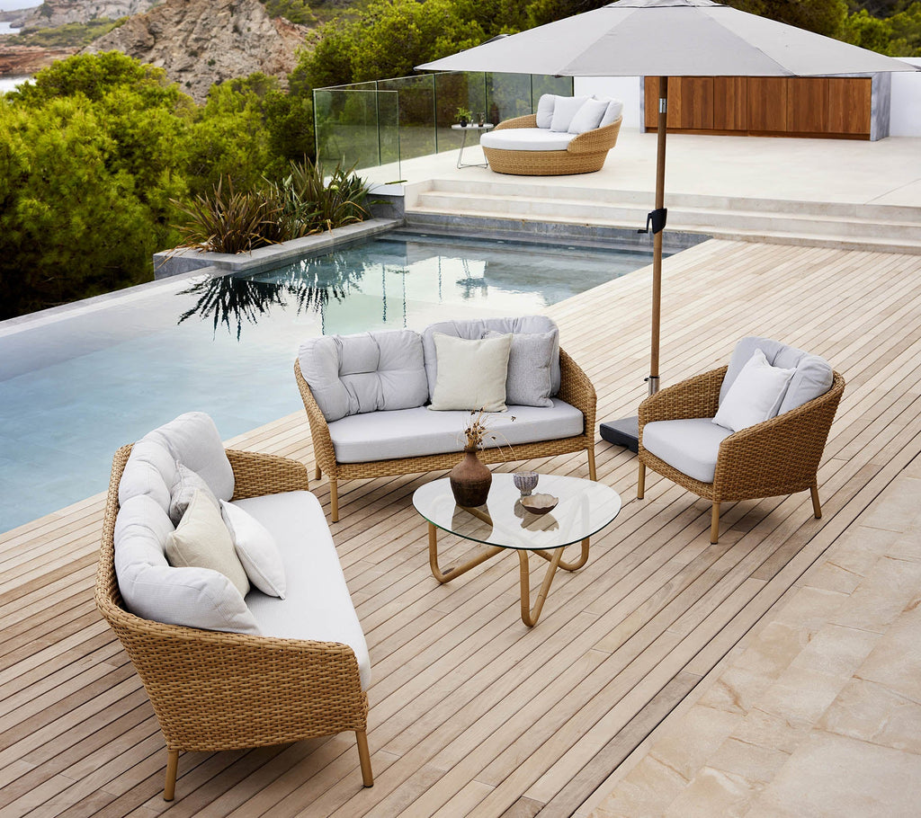 Sunshade Tilt Garden Parasol 3m