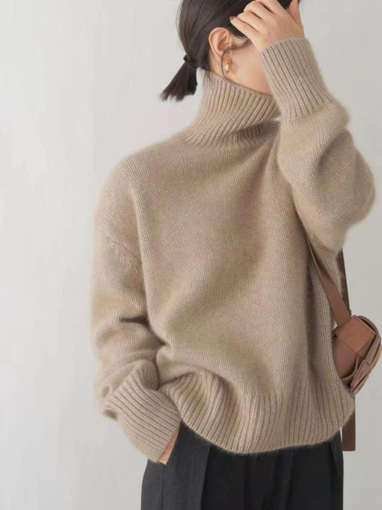 Elegant Rollkragenpullover für Damen