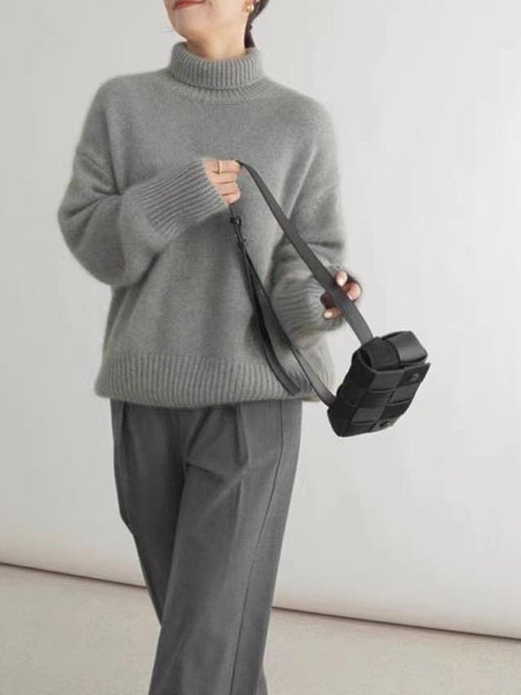 Elegant Rollkragenpullover für Damen