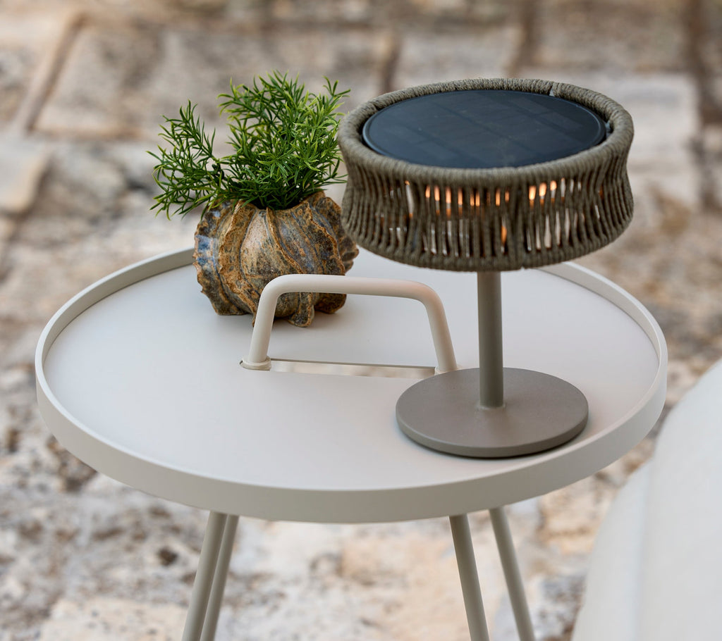 Outdoor Side Table Aluminum Mini