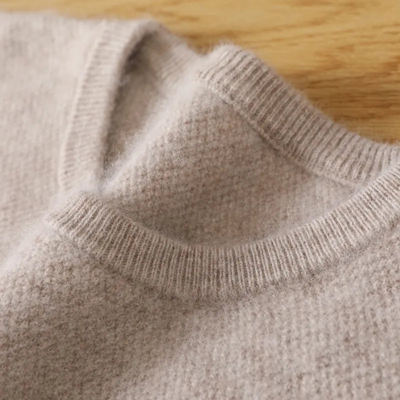 Damen Klassischer Strick Eleganter Pullover | Große Größen