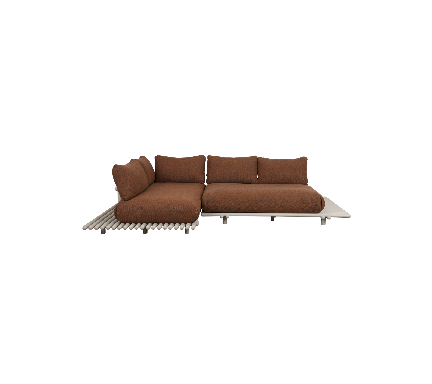 Modular Outdoor Platform Corner Sofa