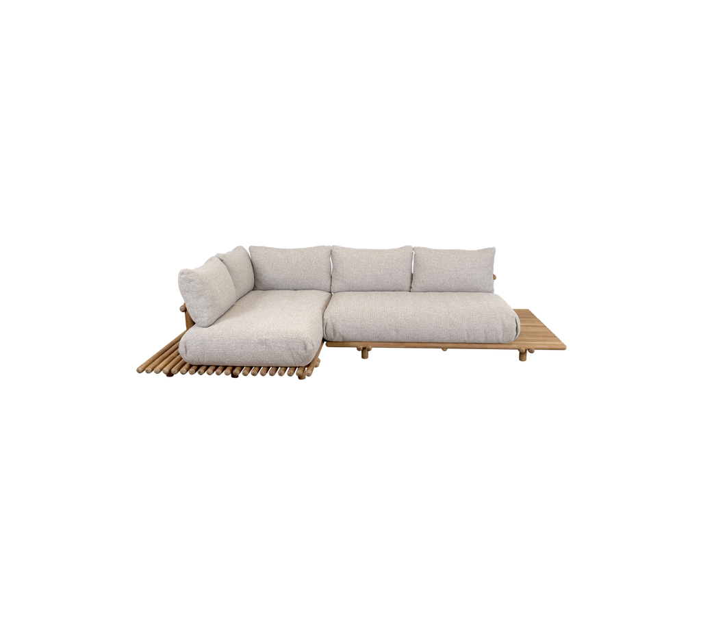 Modular Outdoor Platform Corner Sofa