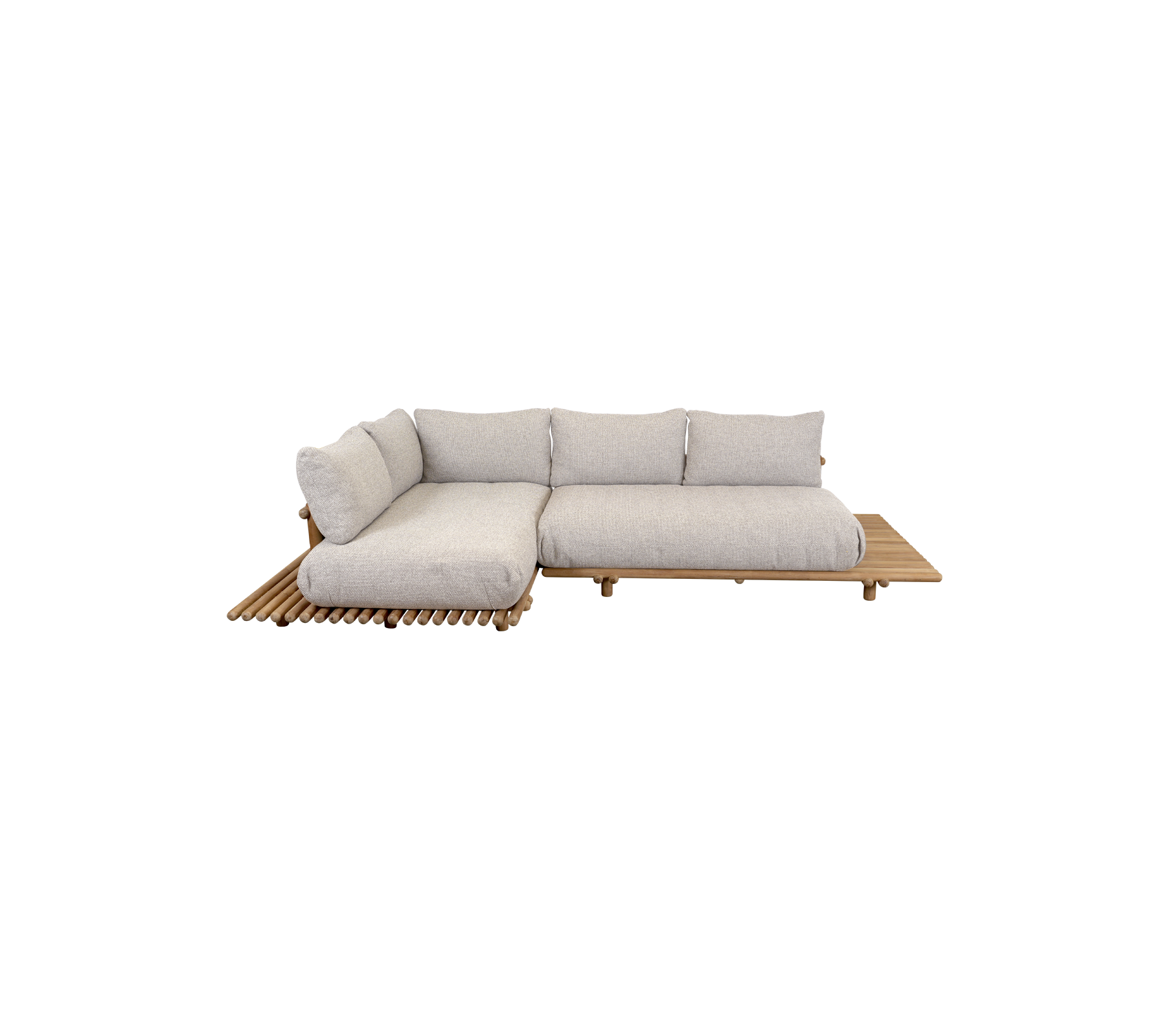 Modular Outdoor Platform Corner Sofa
