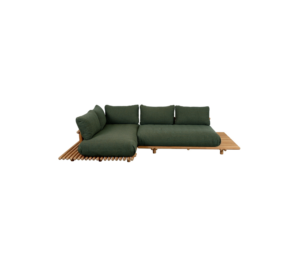 Modular Outdoor Platform Corner Sofa