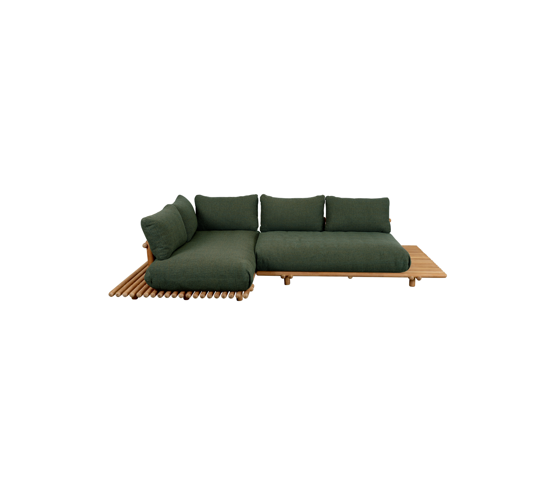 Modular Outdoor Platform Corner Sofa