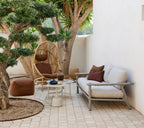 Outdoor 2 Seater Sofa Sticks Frame