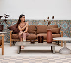 Outdoor 2 Seater Sofa Sticks Frame