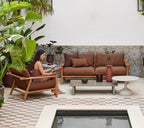 Outdoor 2 Seater Sofa Sticks Frame