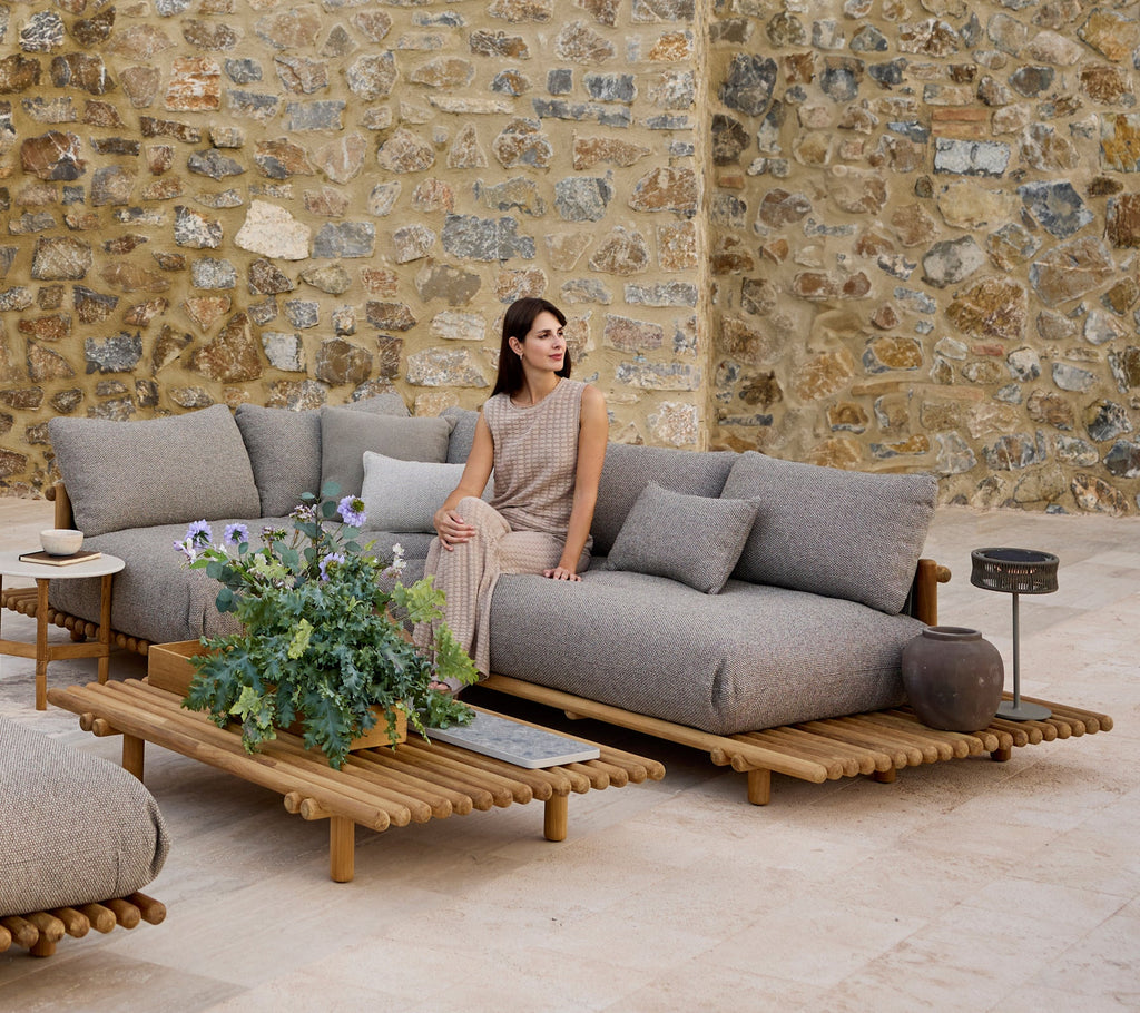 Modular Outdoor Platform Corner Sofa