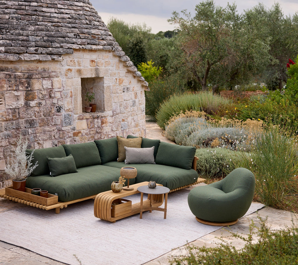 Modular Outdoor Platform Corner Sofa