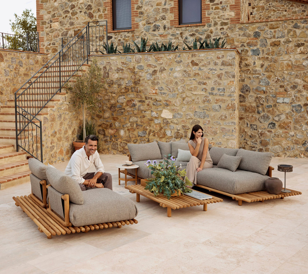 Modular Outdoor Platform Corner Sofa