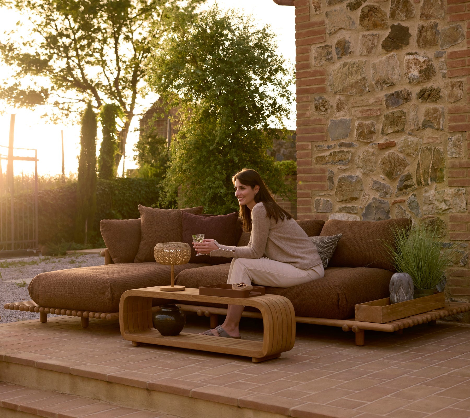 Modular Outdoor Sofa Chaise Lounge