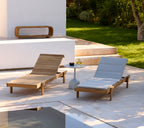 Outdoor Coffee Table Lava Stone Small
