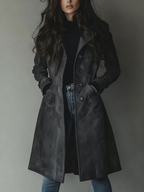 Teresa | Klassischer Trenchcoat im Vintage-Look