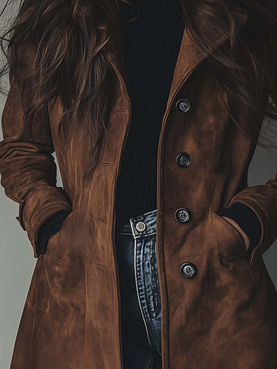 Teresa | Klassischer Trenchcoat im Vintage-Look
