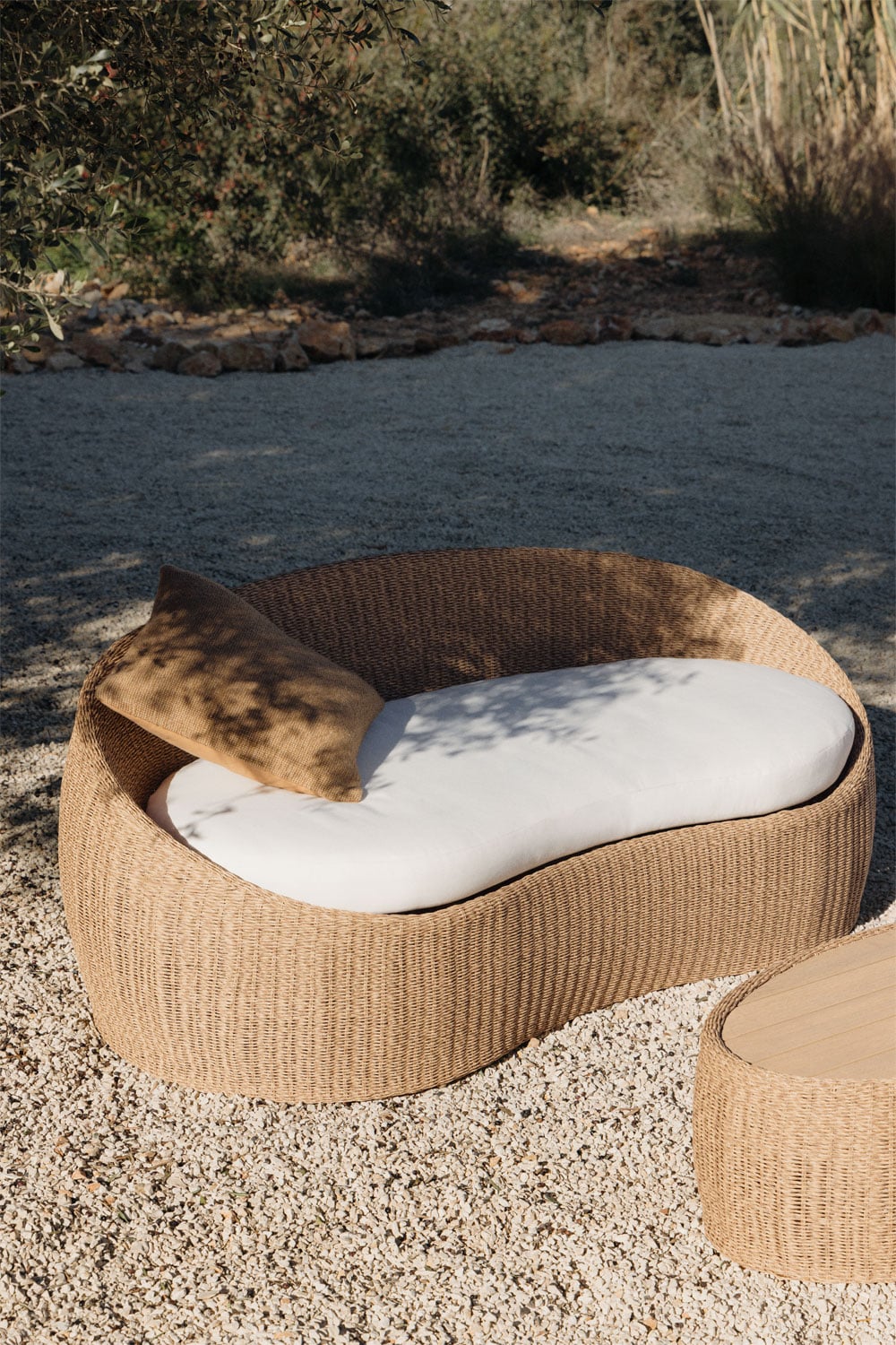3 Seater Synthetic Rattan Garden Sofa