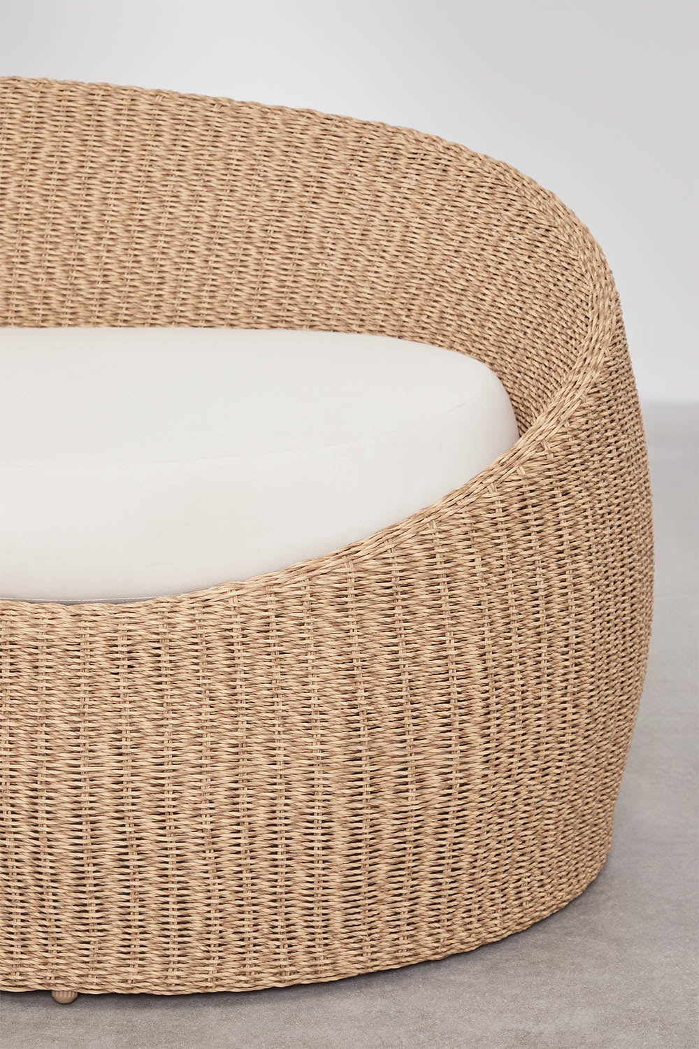 3 Seater Synthetic Rattan Garden Sofa