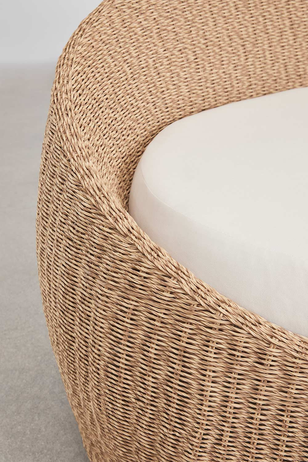 3 Seater Synthetic Rattan Garden Sofa
