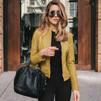 Heidi-Mode - jacke mit Stehkragen