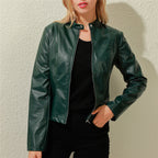 Heidi-Mode - jacke mit Stehkragen