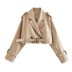 Heidi-Mode | Kurzer Trenchcoat