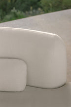 Left Corner Modular Acacia Wood Garden Sofa 3 Piece