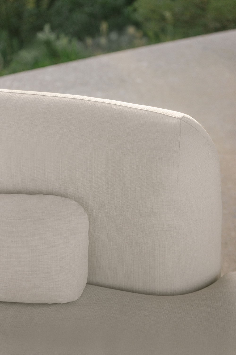 Left Corner Modular Acacia Wood Garden Sofa 3 Piece