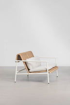 2 Seater Aluminium Synthetic Wicker Garden Sofa