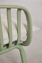 2 Seater Steel Polypropylene Garden Sofa