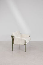 2 Seater Upholstered Steel Garden Sofa